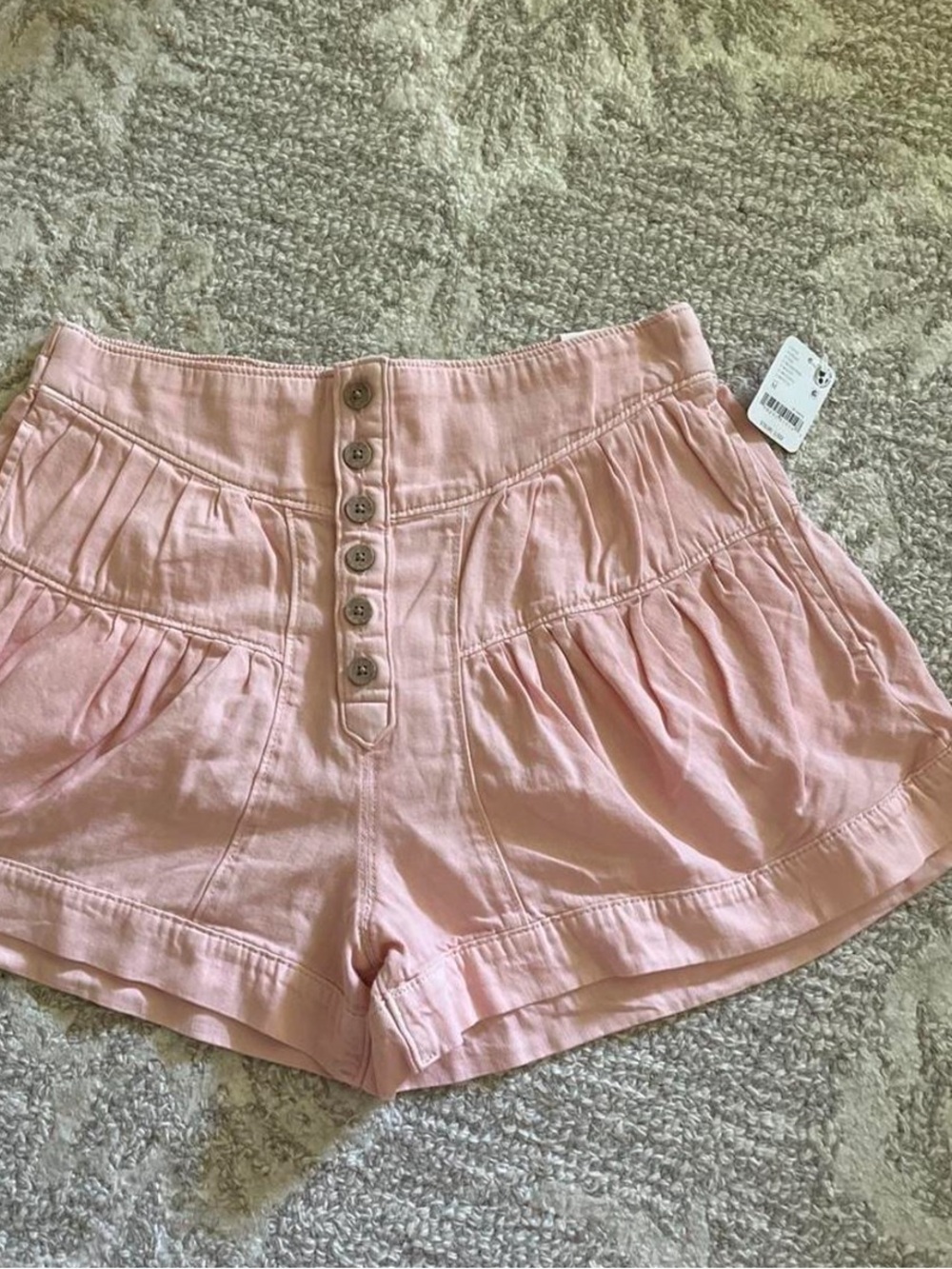 We The Free Blush Pink Shorts